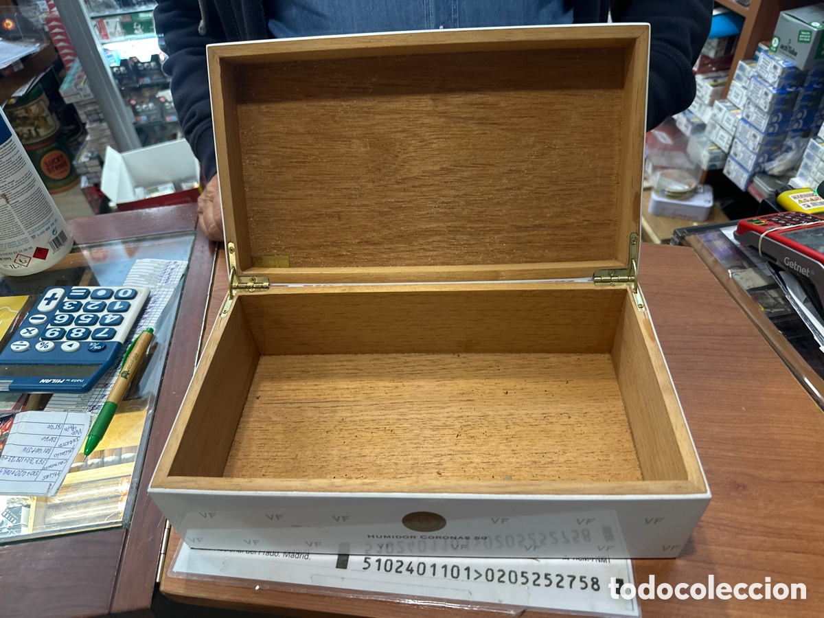 Antig&uuml;edades: Caja de puros Vintage - Foto 2