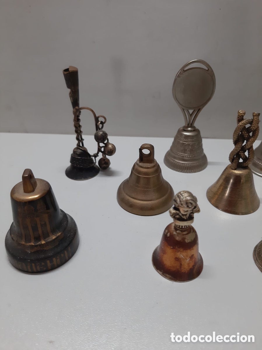 Antig&uuml;edades: Lote de campanas antiguas - Foto 3