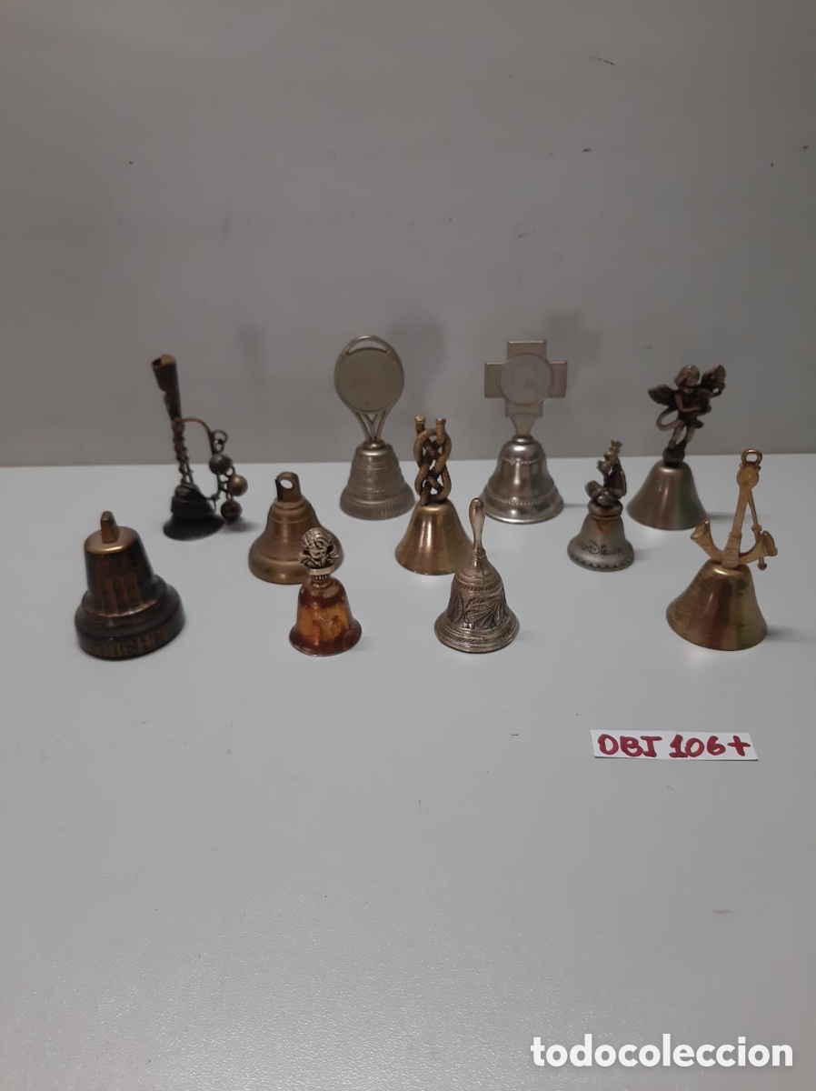 Antig&uuml;edades: Lote de campanas antiguas - Foto 1