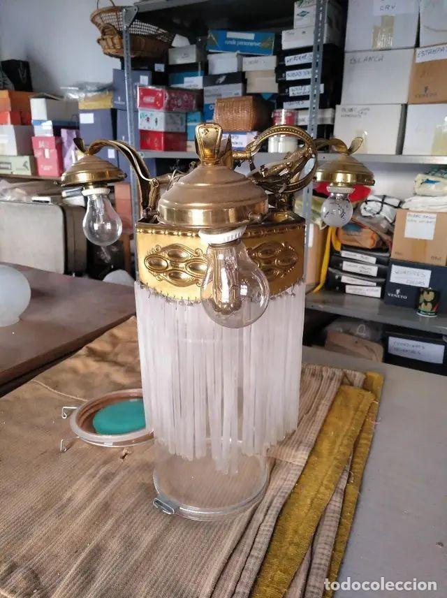 Antig&uuml;edades: L&aacute;mpara antigua de l&aacute;grimas - Foto 5