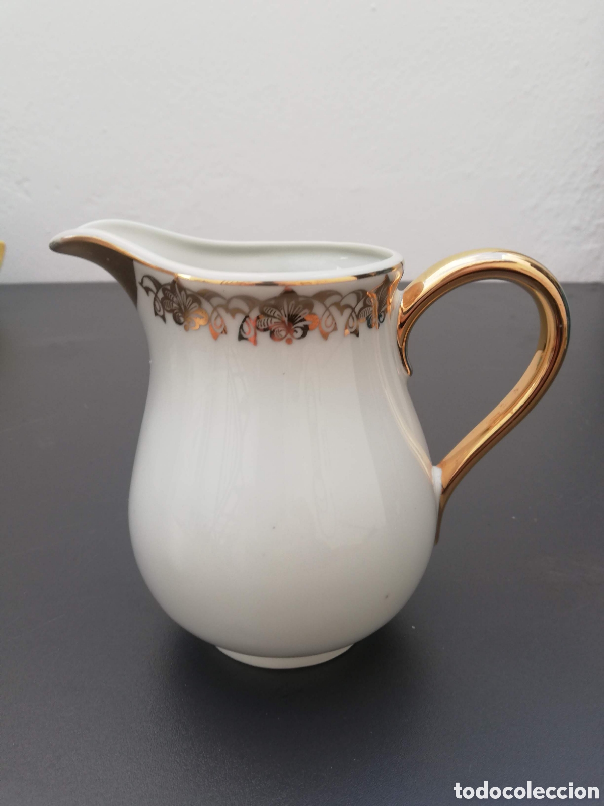 Antig&uuml;edades: JARRITA DE PORCELANA PARA LECHE - Foto 2
