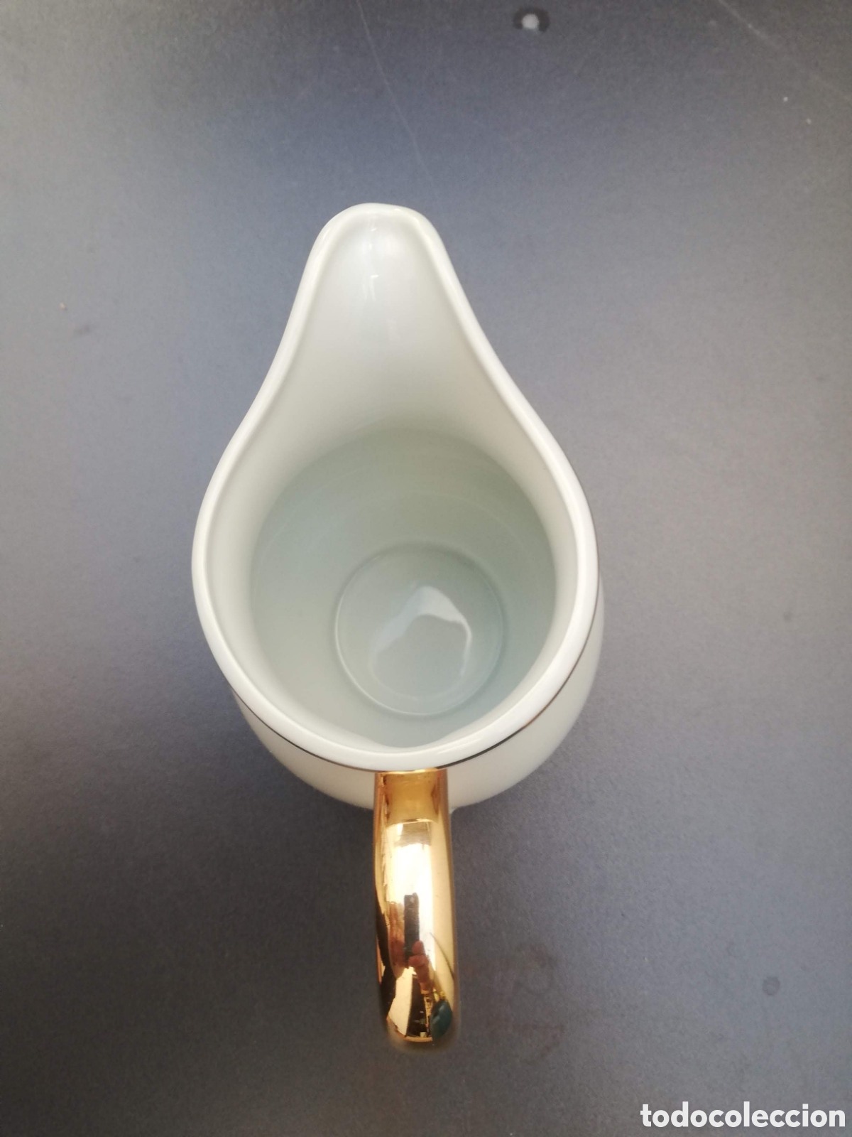 Antig&uuml;edades: JARRITA DE PORCELANA PARA LECHE - Foto 4