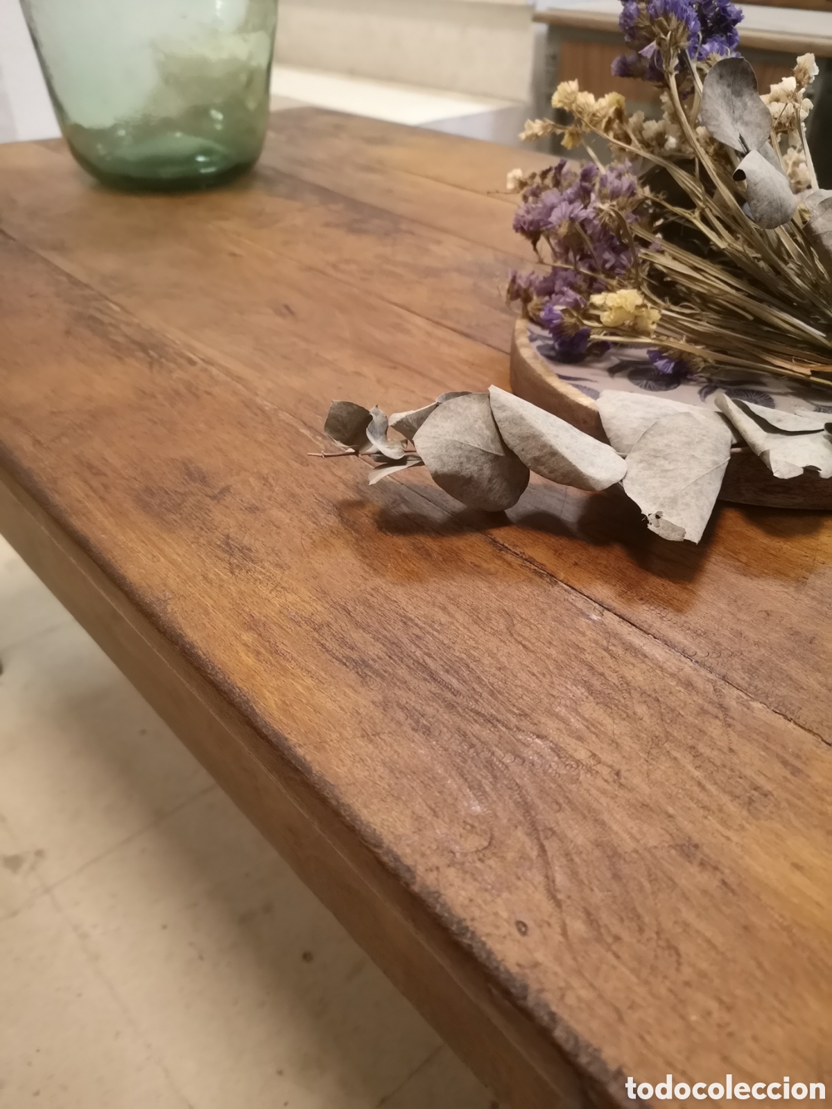 Antig&uuml;edades: Mesa de escuela antigua - Foto 1