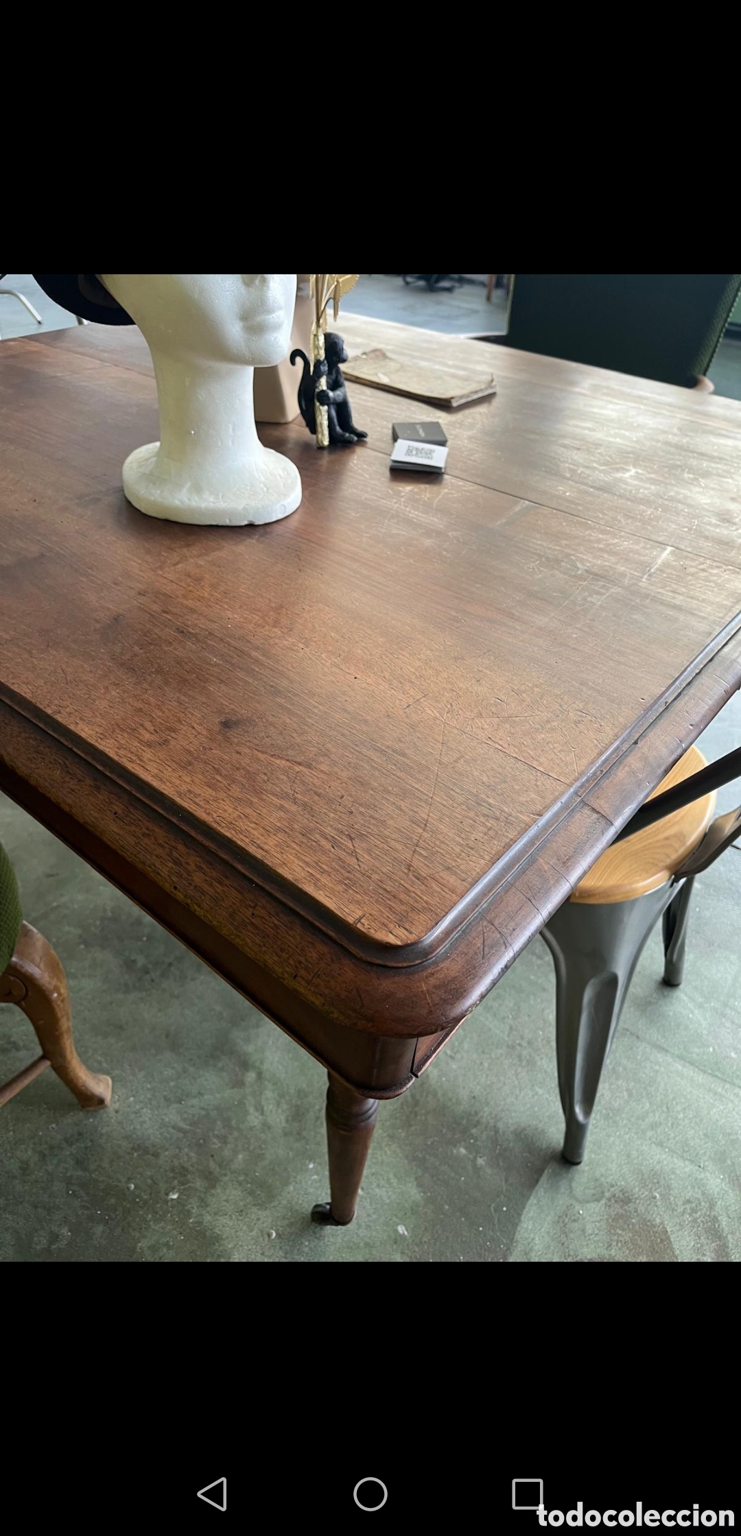 Antig&uuml;edades: Mesa antigua recuperada - Foto 2