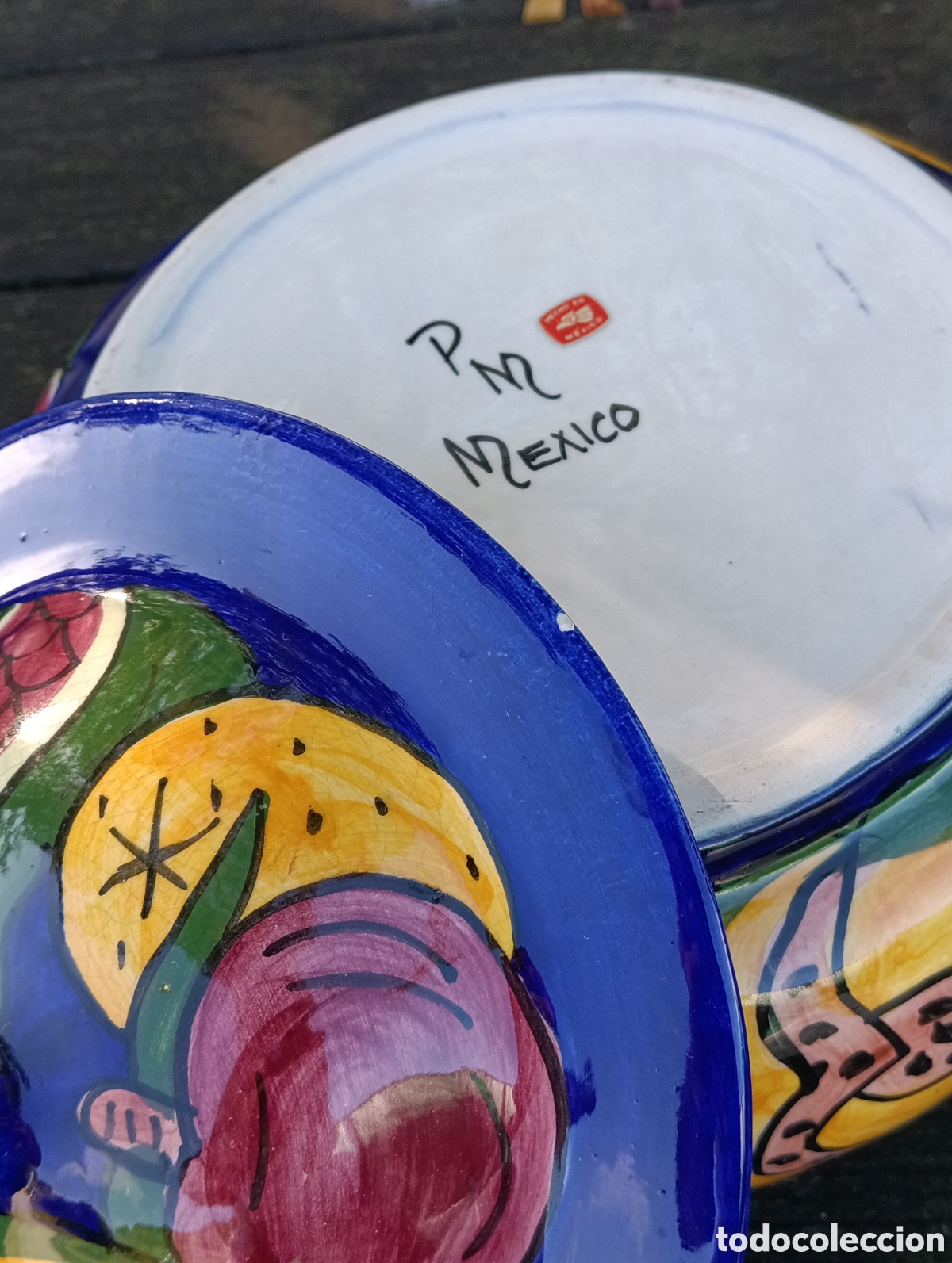 Antig&uuml;edades: SOPERA CER&Aacute;MICA TALAVERA. MEXICO. - Foto 7