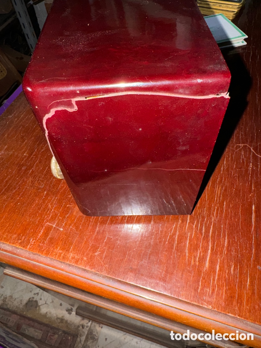 Antig&uuml;edades: Radio Philips de baquelita funcionando - Foto 6