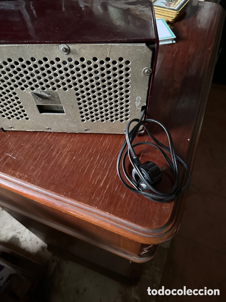 Antig&uuml;edades: Radio Philips de baquelita funcionando - Foto 8