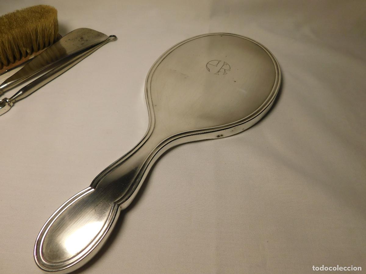 Antig&uuml;edades: Set de plata Inglesa Birmingham para calzado - Foto 6
