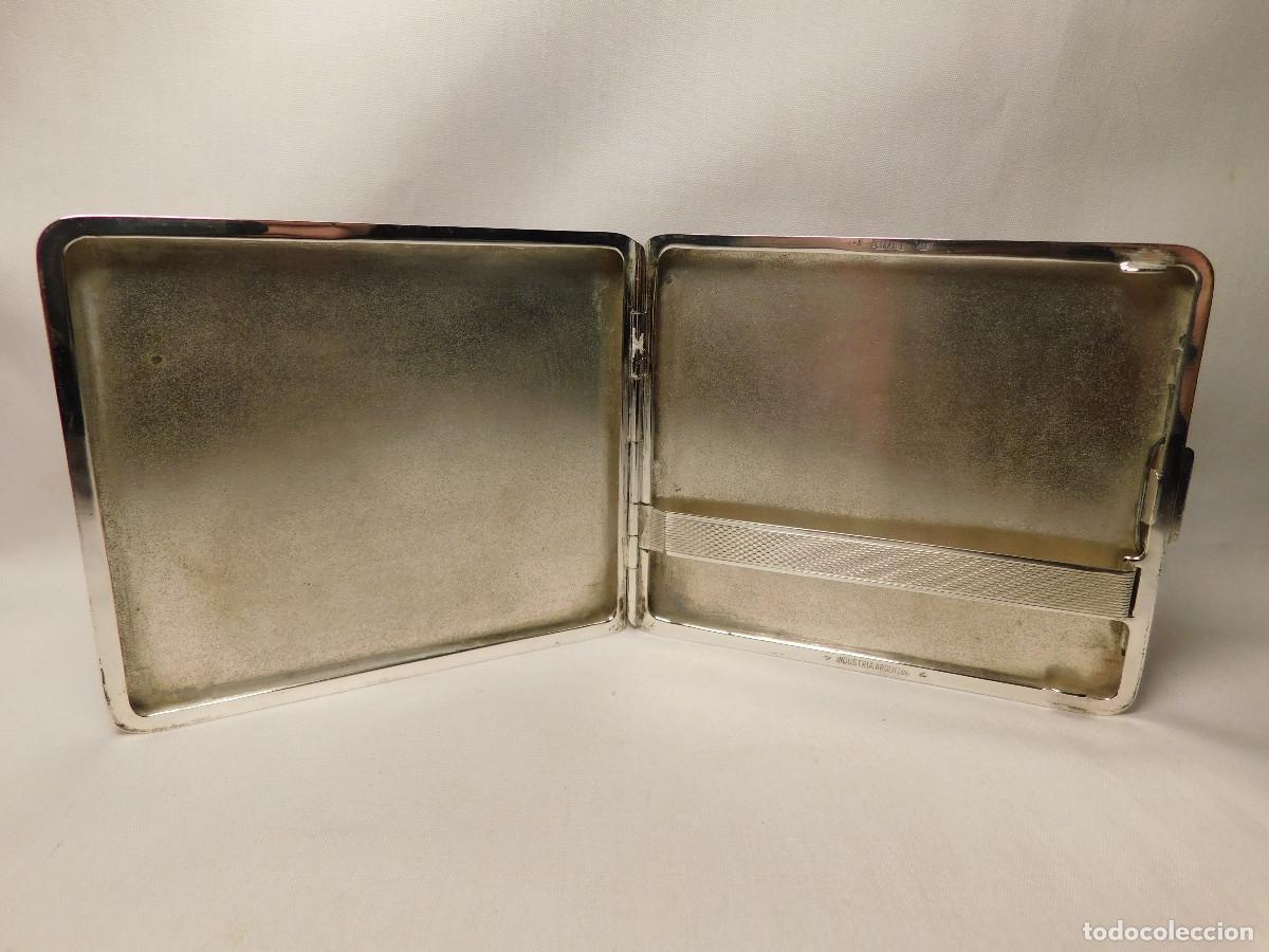 Antig&uuml;edades: Pitillera de plata Sterling .925 Argentina - Foto 4