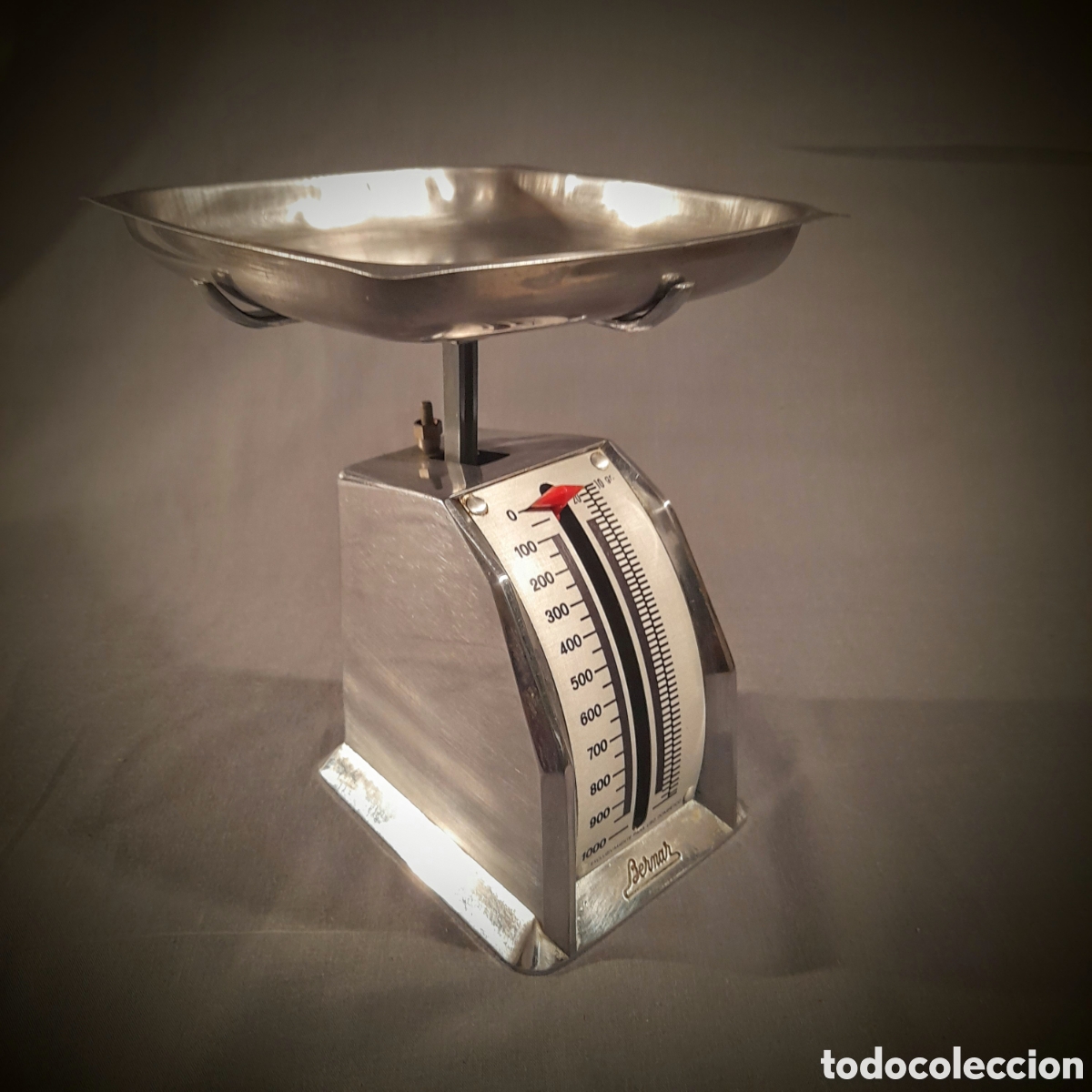 Antig&uuml;edades: BALANZA DE COCINA MARCA BERMAR - Foto 1