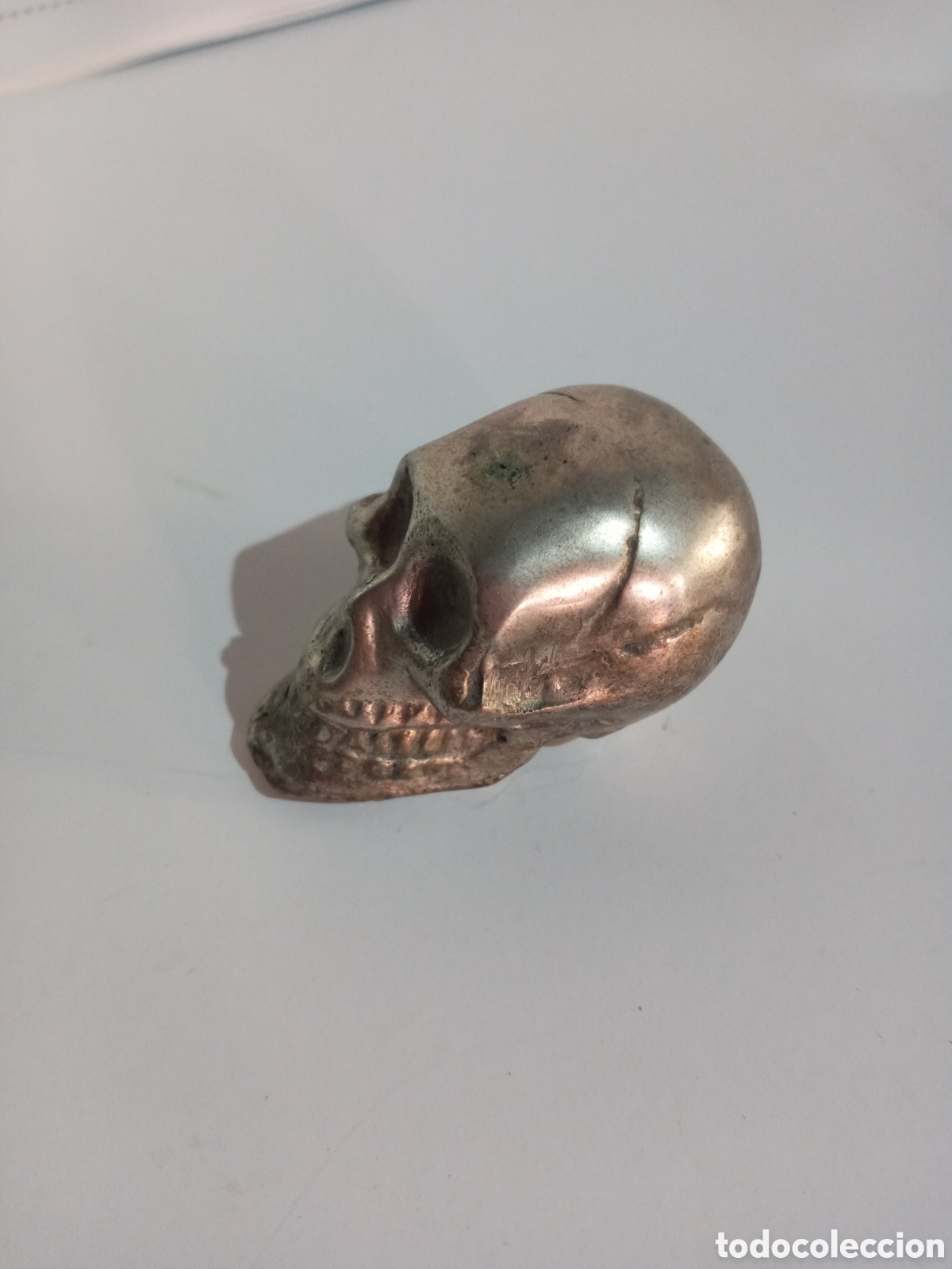 Antig&uuml;edades: CALAVERA BRONCE PEQUE&Ntilde;A - Foto 1