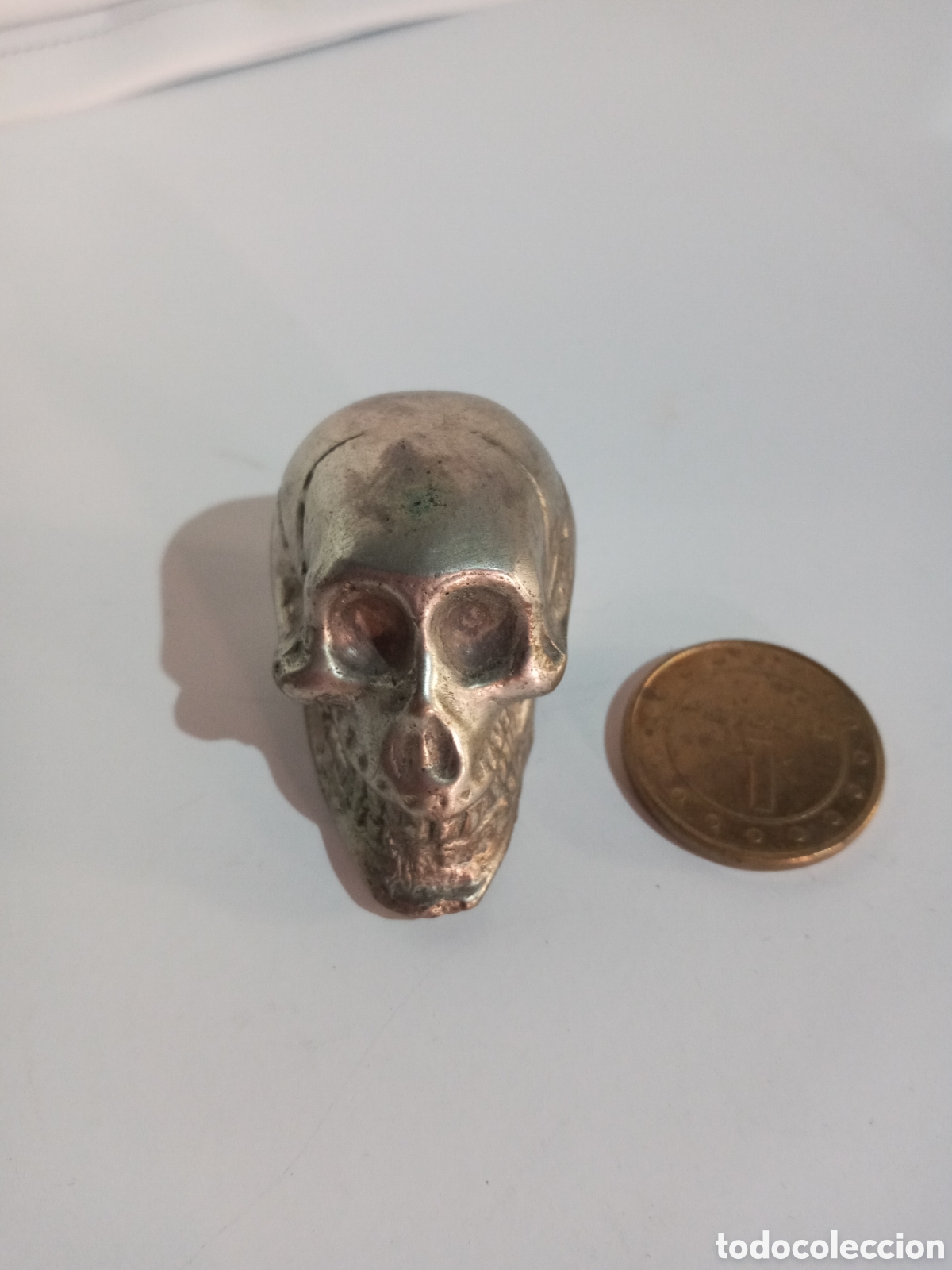 Antig&uuml;edades: CALAVERA BRONCE PEQUE&Ntilde;A - Foto 4