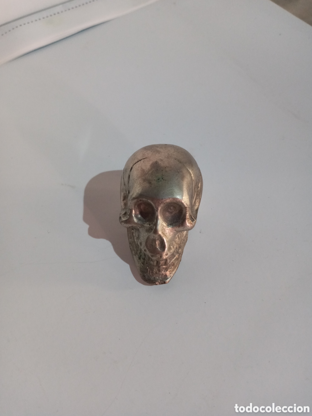 Antig&uuml;edades: CALAVERA BRONCE PEQUE&Ntilde;A - Foto 2