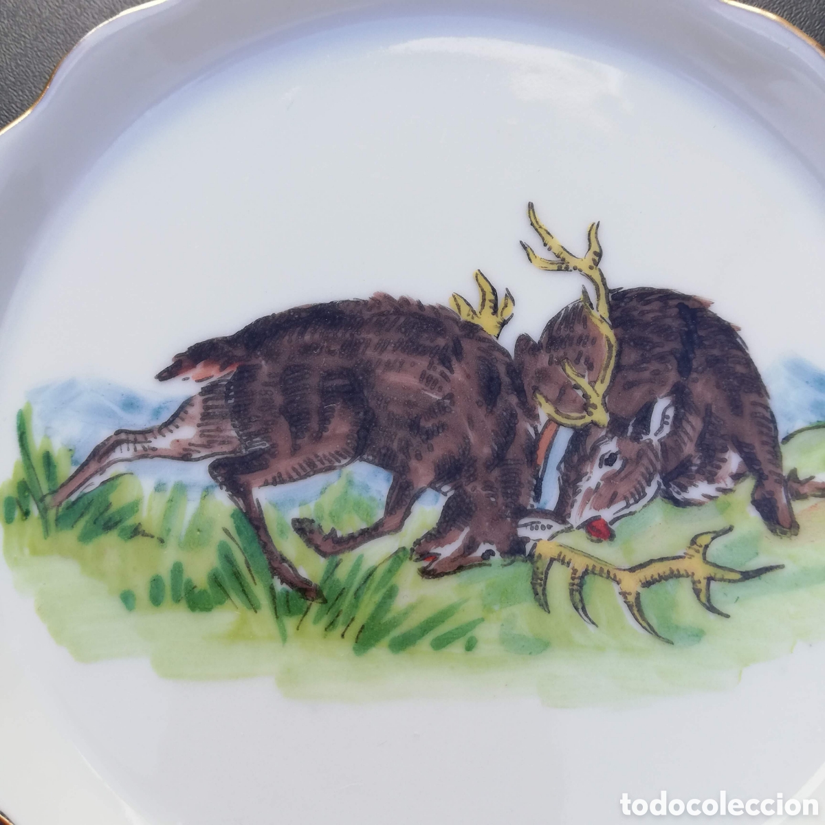 Antig&uuml;edades: PAREJA DE PLATITOS PARA TAPAS - Foto 4