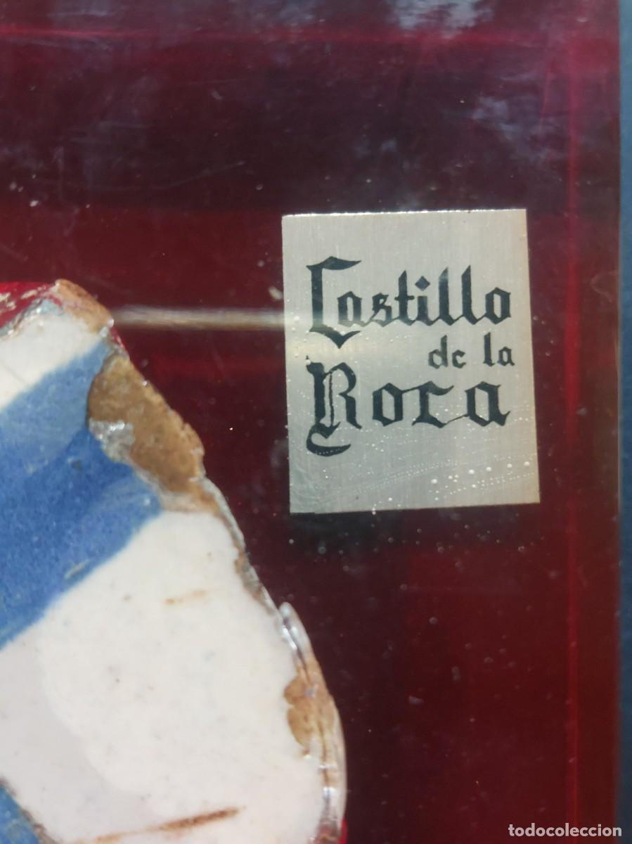 Antig&uuml;edades: TROZO ** CASTILLO DE LA ROCA ** EN RESINA ESTILO G&Oacute;TICO - Foto 2