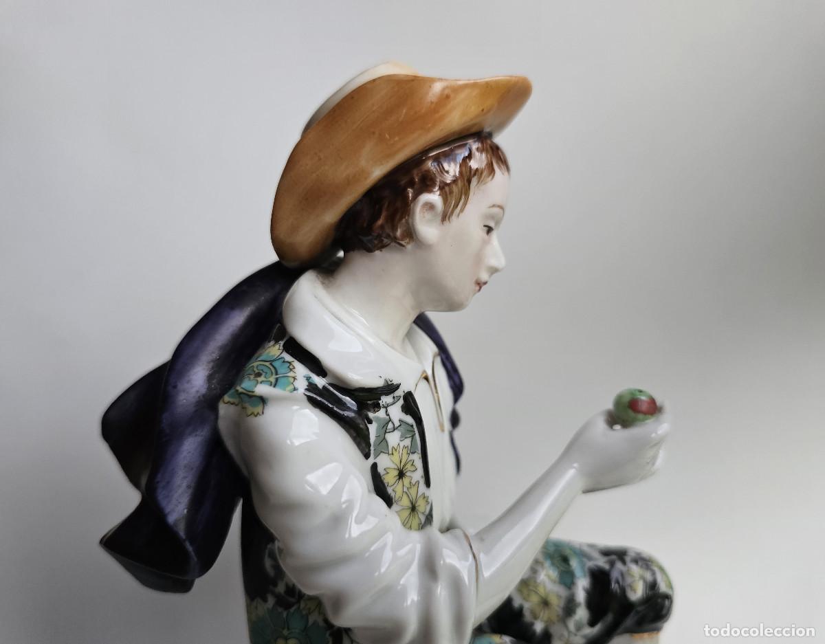 Antig&uuml;edades: FIGURA DE PORCELANA HISPANIA - Foto 9