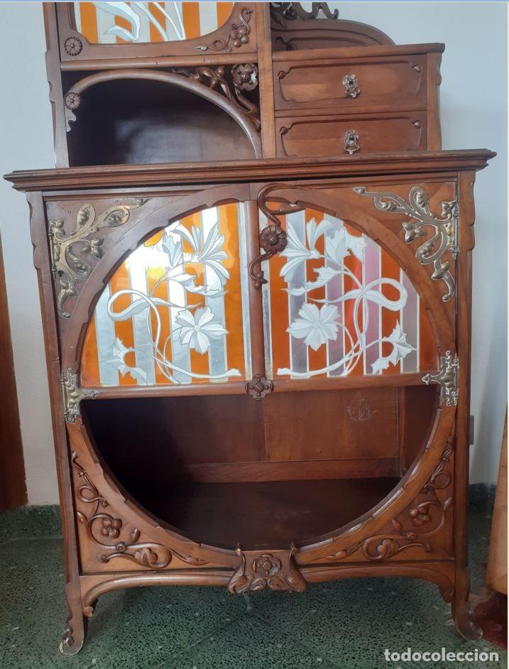 Antig&uuml;edades: MUEBLE MODERNISTA TIPO VITRINA - Foto 3