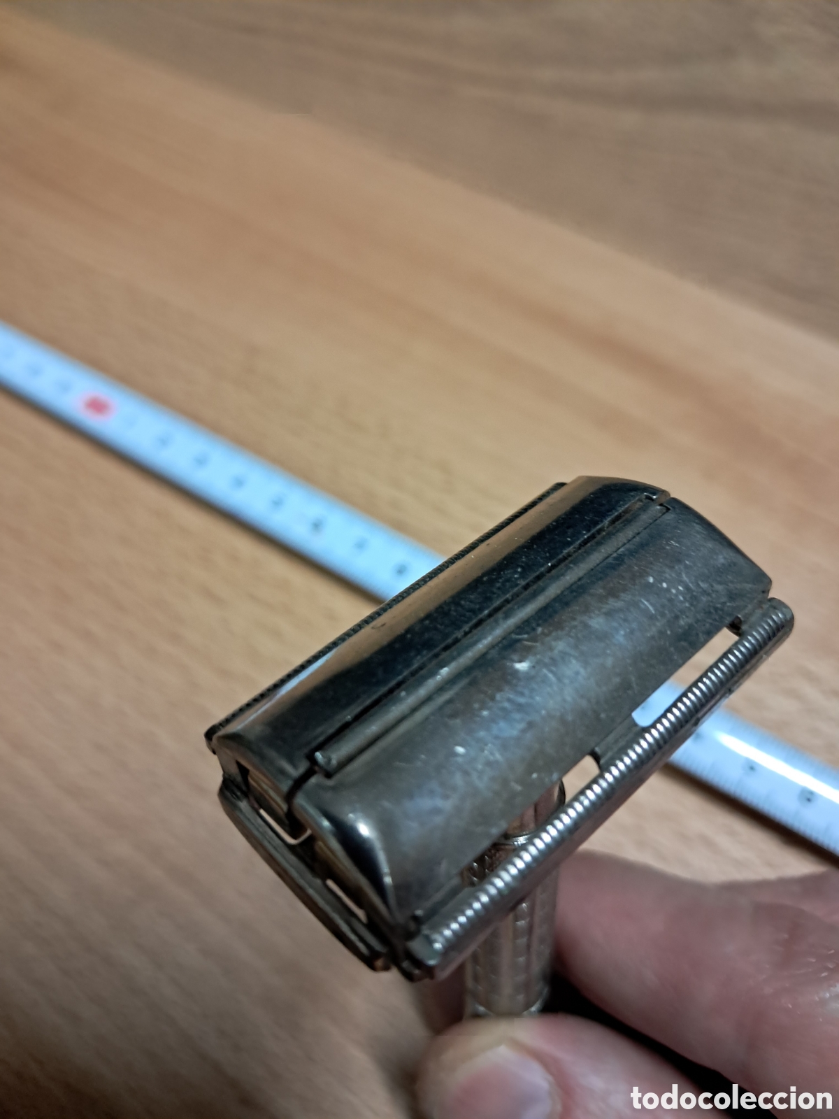 Antig&uuml;edades: Maquina afeitar afeitadora gillette regulable - Foto 2