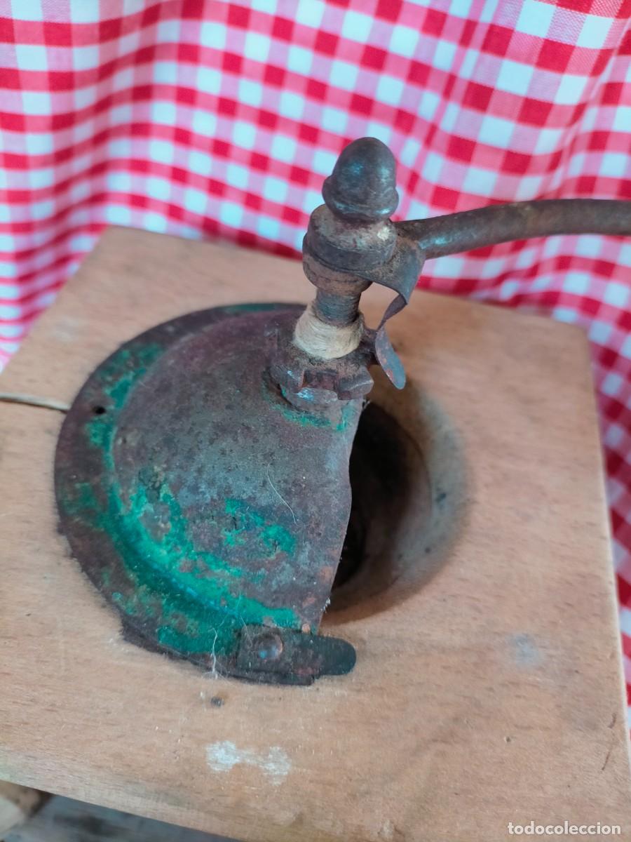 Antig&uuml;edades: MOLINILLO ANTIGUO DE MADERA MUTZIG . FRAMONT . VINTAGE . - Foto 5