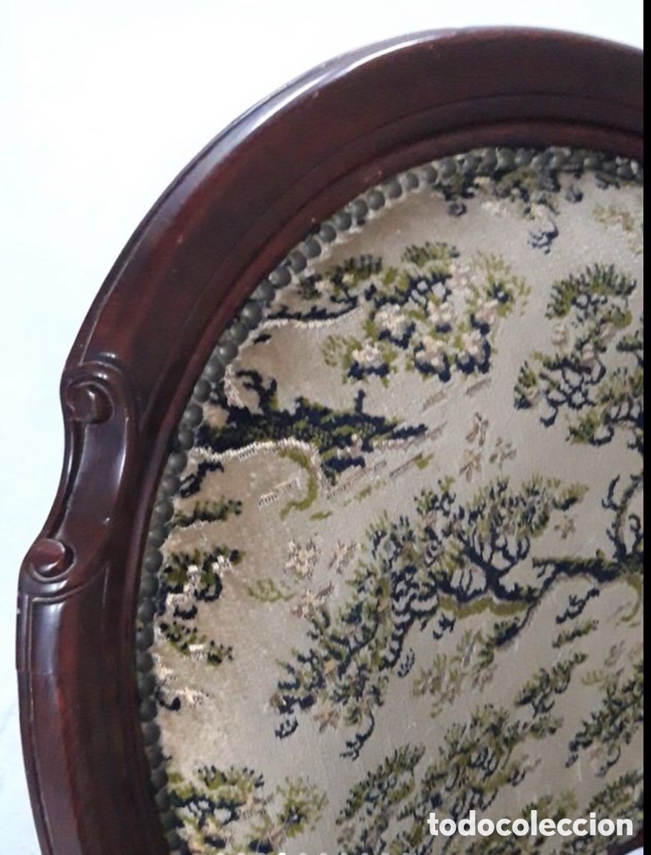 Antig&uuml;edades: Sill&oacute;n estilo isabelino. - Foto 4