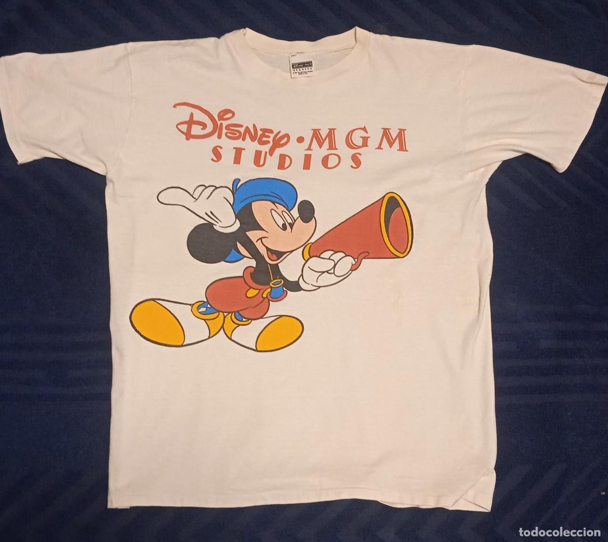 Antig&uuml;edades: Antigua camiseta Disney MGM Studios de Mickey Mouse.