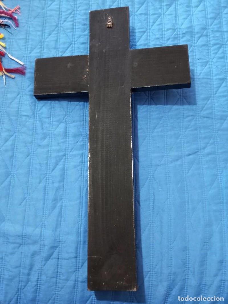 Antig&uuml;edades: CRISTO CRUCIFICADO ANTIGUO 1940 - Foto 6