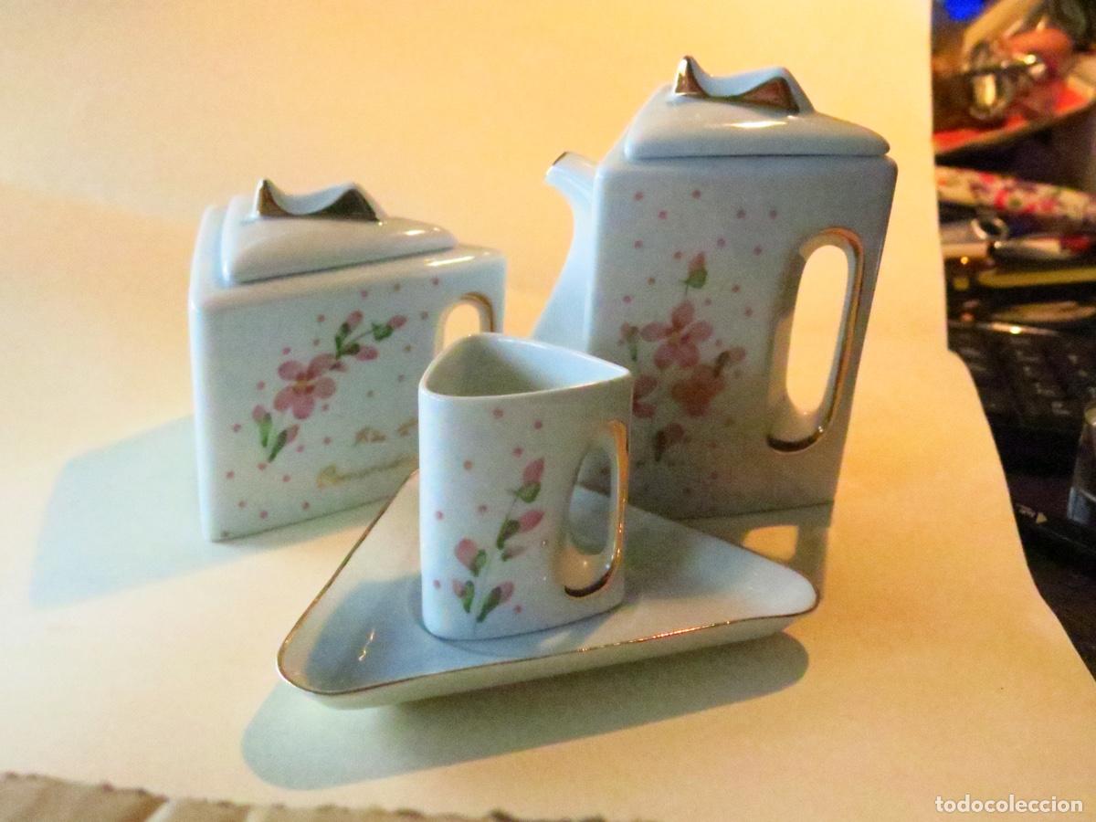Oggetti Antichi: JUEGO CAFE PORCELANA PUCH & DEF