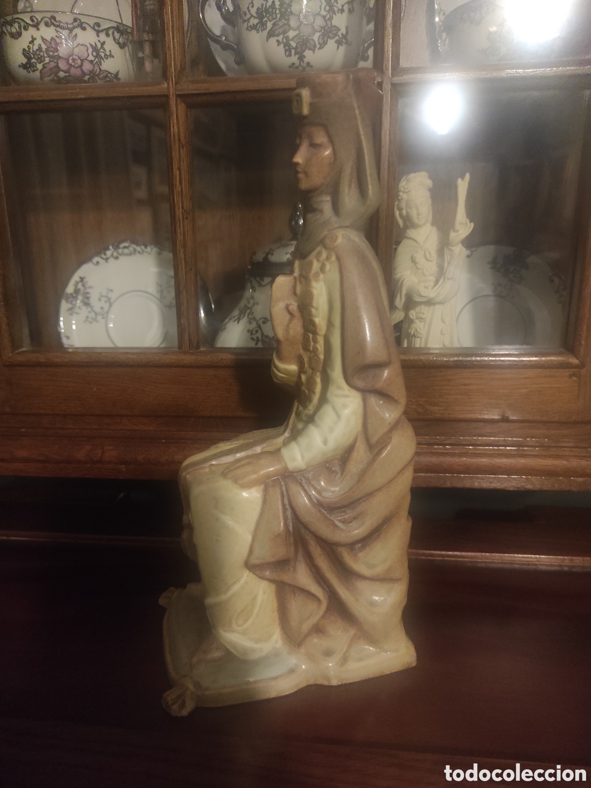 Antig&uuml;edades: lladro.Reina g&oacute;tica - Foto 2