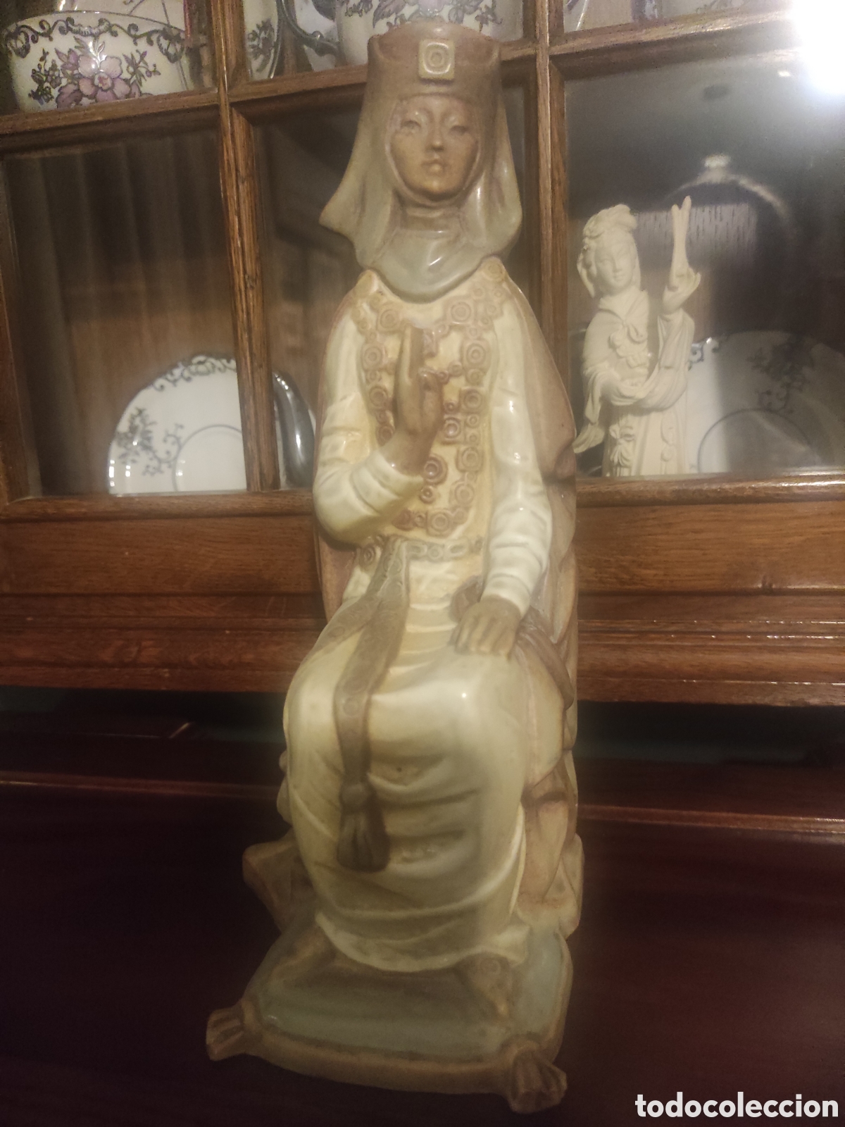 Antig&uuml;edades: lladro.Reina g&oacute;tica - Foto 1
