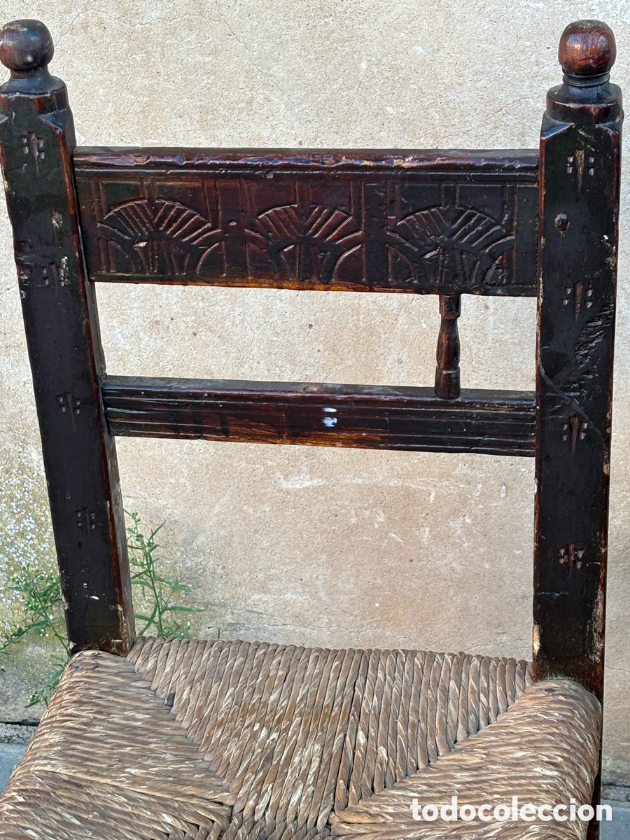 Antig&uuml;edades: Sillas aragonesas caserio - Foto 4