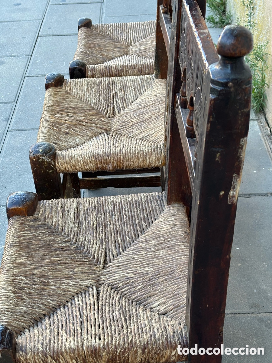 Antig&uuml;edades: Sillas aragonesas caserio - Foto 11