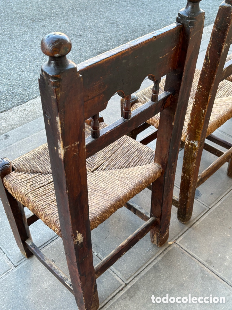 Antig&uuml;edades: Sillas aragonesas caserio - Foto 17