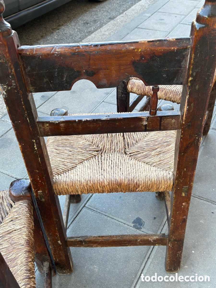 Antig&uuml;edades: Sillas aragonesas caserio - Foto 20