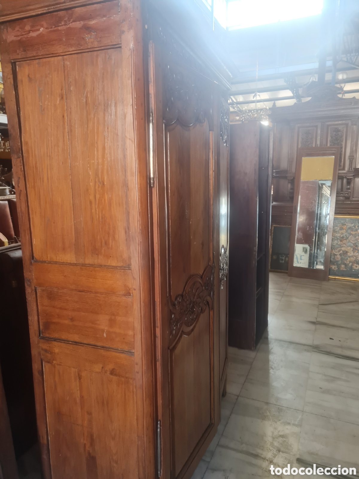 Antig&uuml;edades: Armario de bodas 1850 - Foto 9