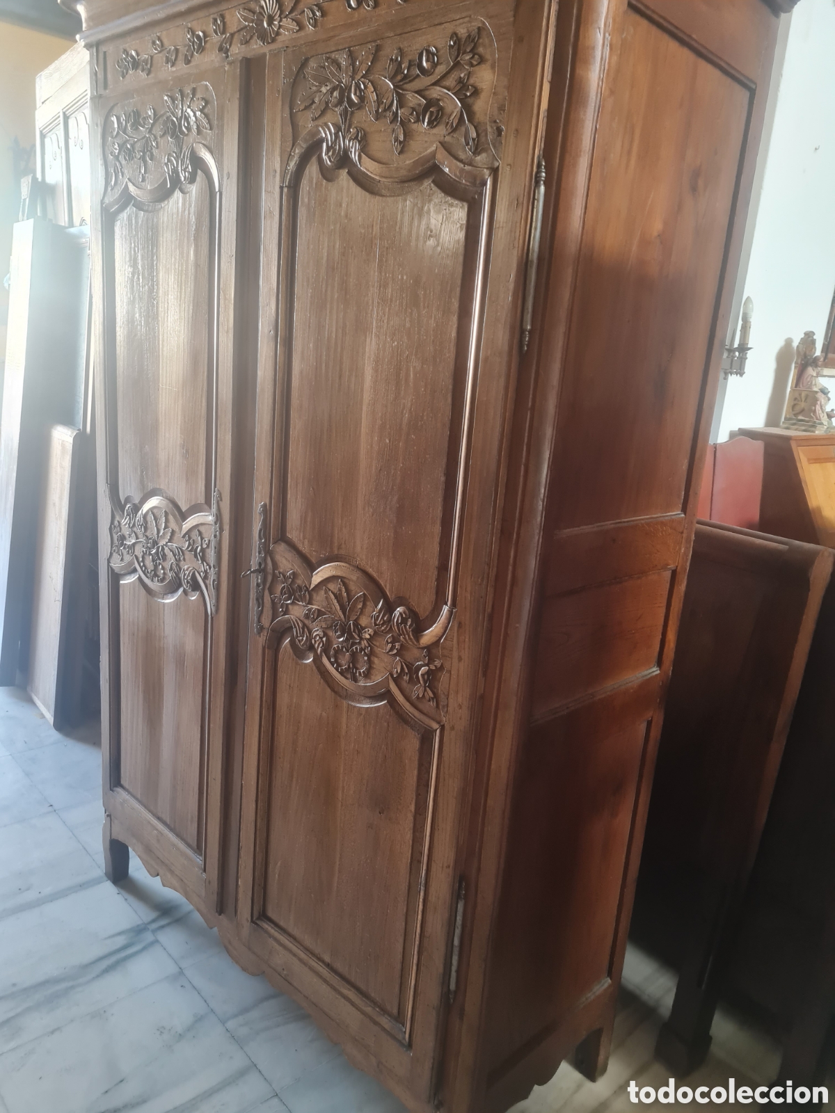 Antig&uuml;edades: Armario de bodas 1850 - Foto 11