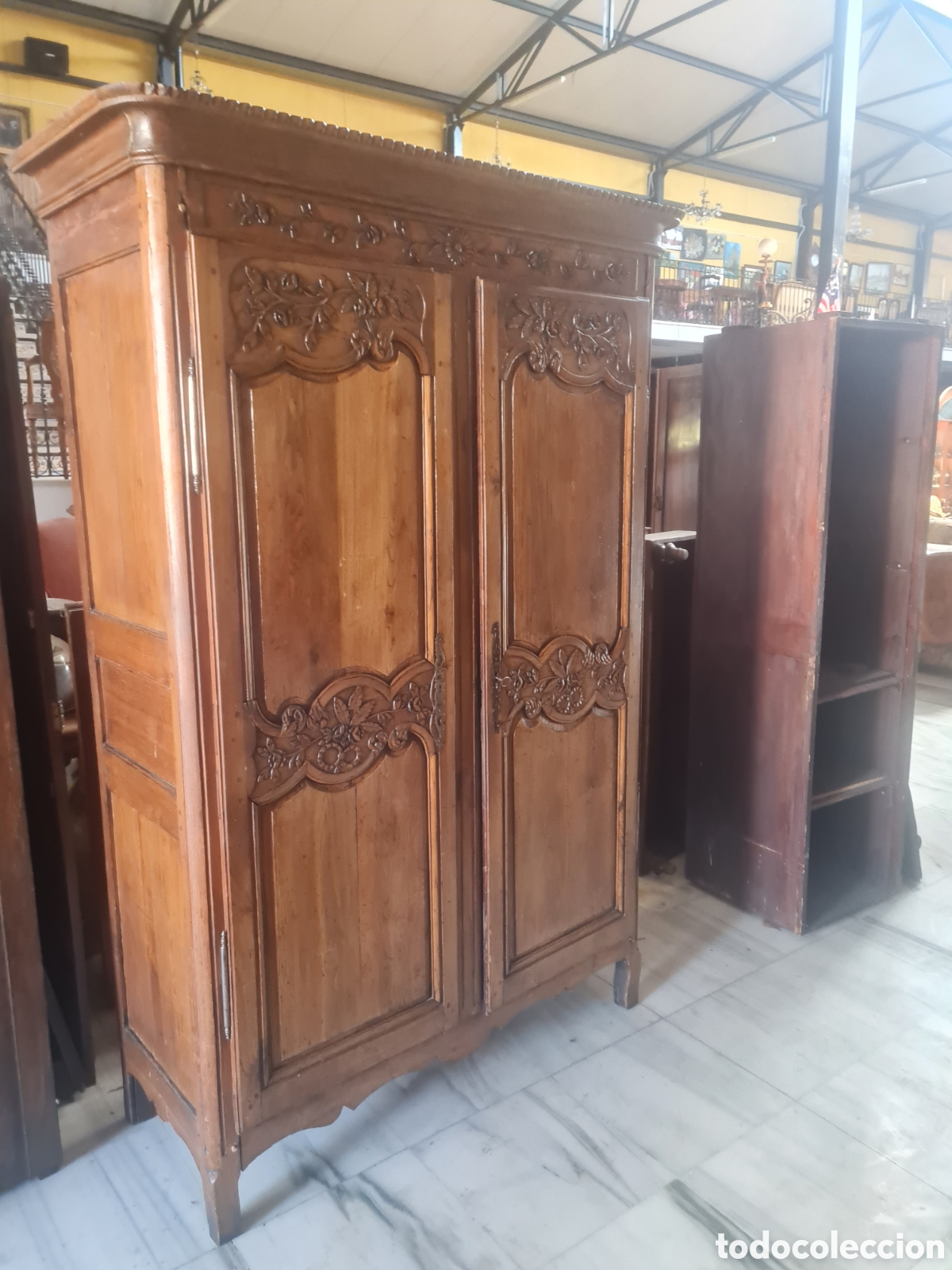 Antig&uuml;edades: Armario de bodas 1850 - Foto 1