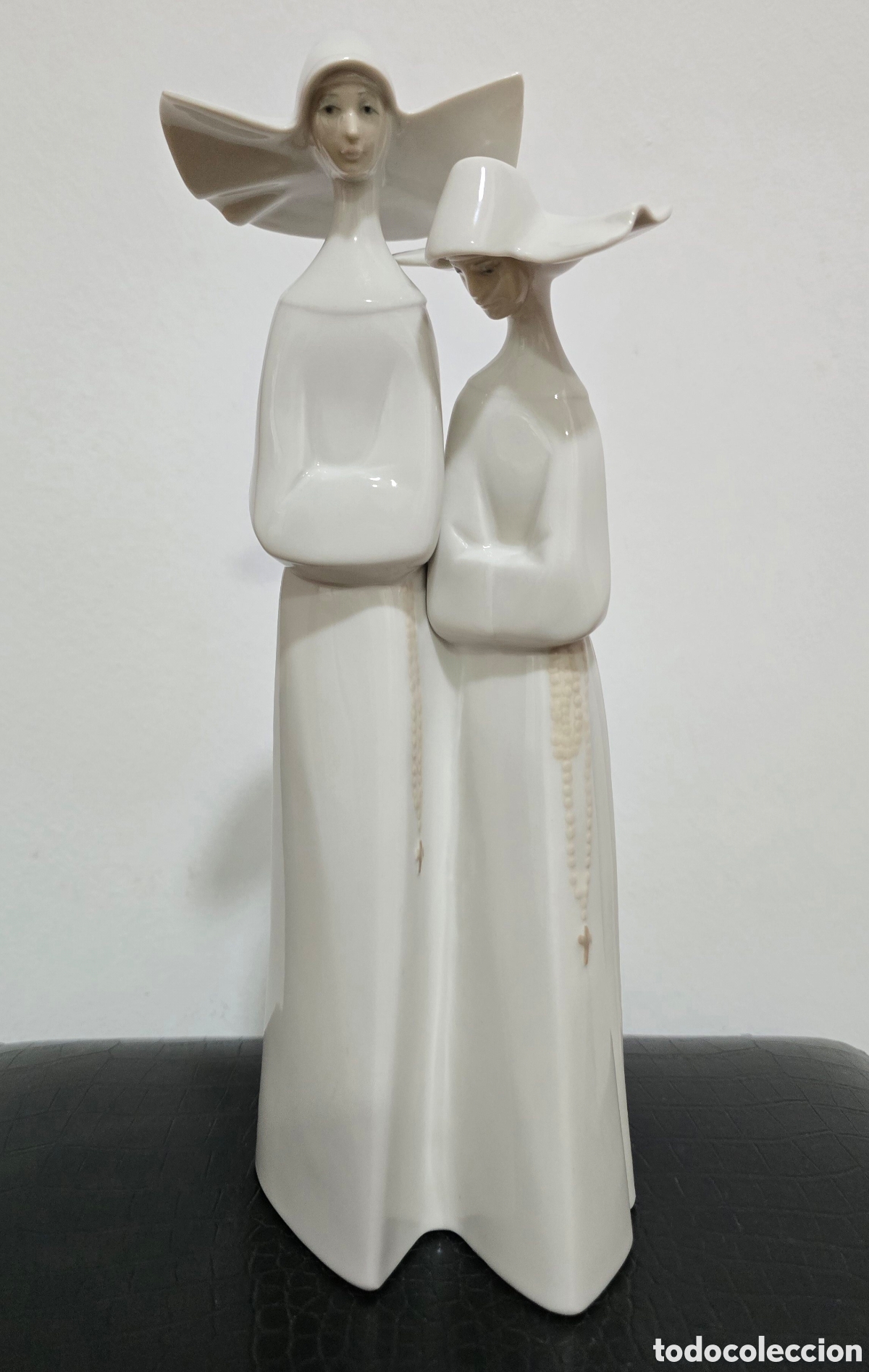 Antig&uuml;edades: LLADR&Oacute; Monjas blancas 4611 - Foto 6