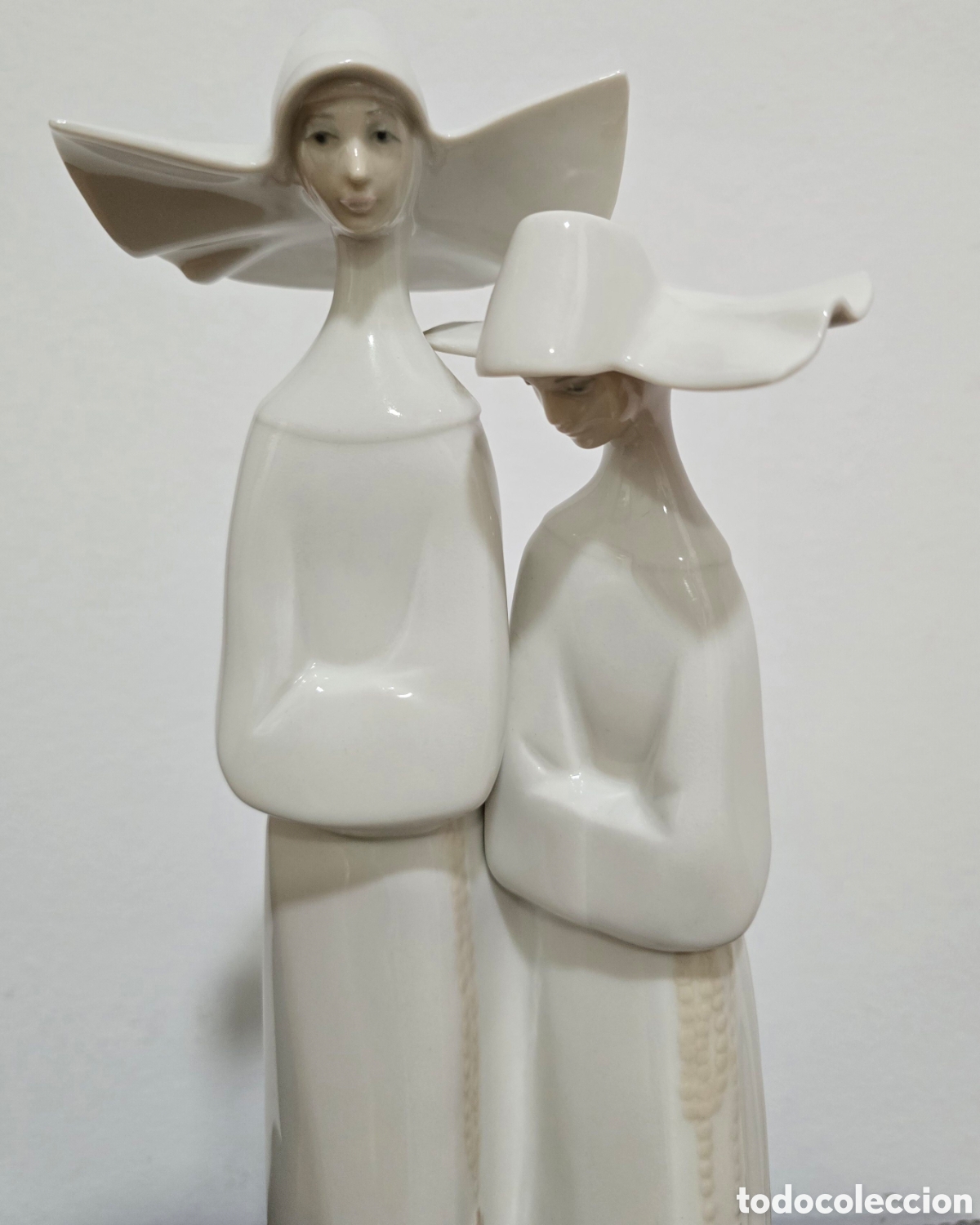 Antig&uuml;edades: LLADR&Oacute; Monjas blancas 4611 - Foto 9