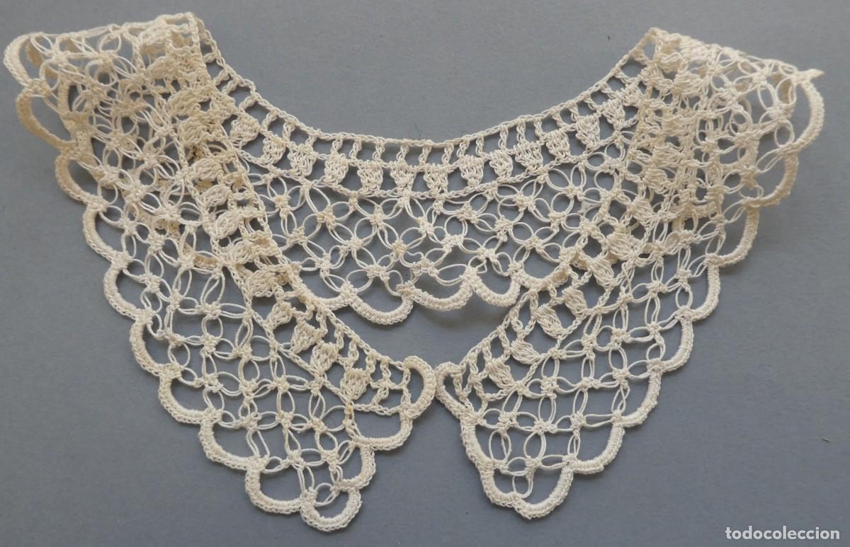 Antig&uuml;edades: ANTIGUO CUELLO DE ENCAJE PPIO. .S.XX - Foto 1
