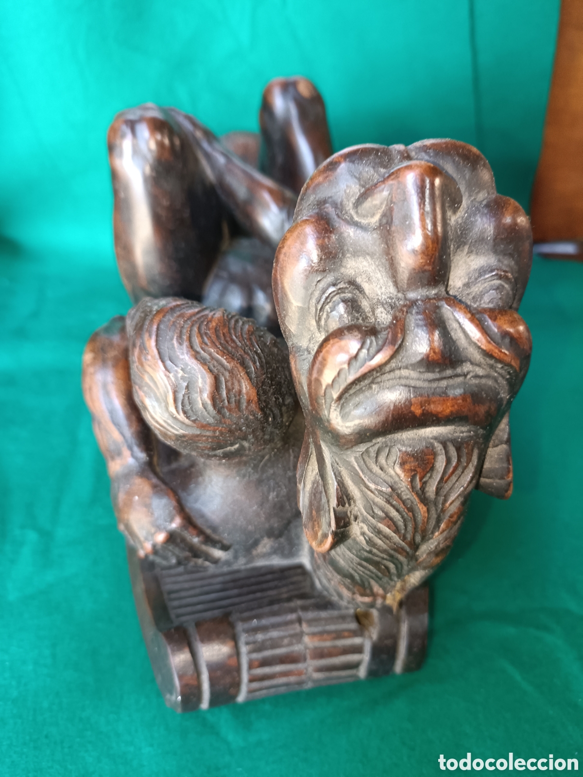 Antig&uuml;edades: Aplique madera antiguo - Foto 7