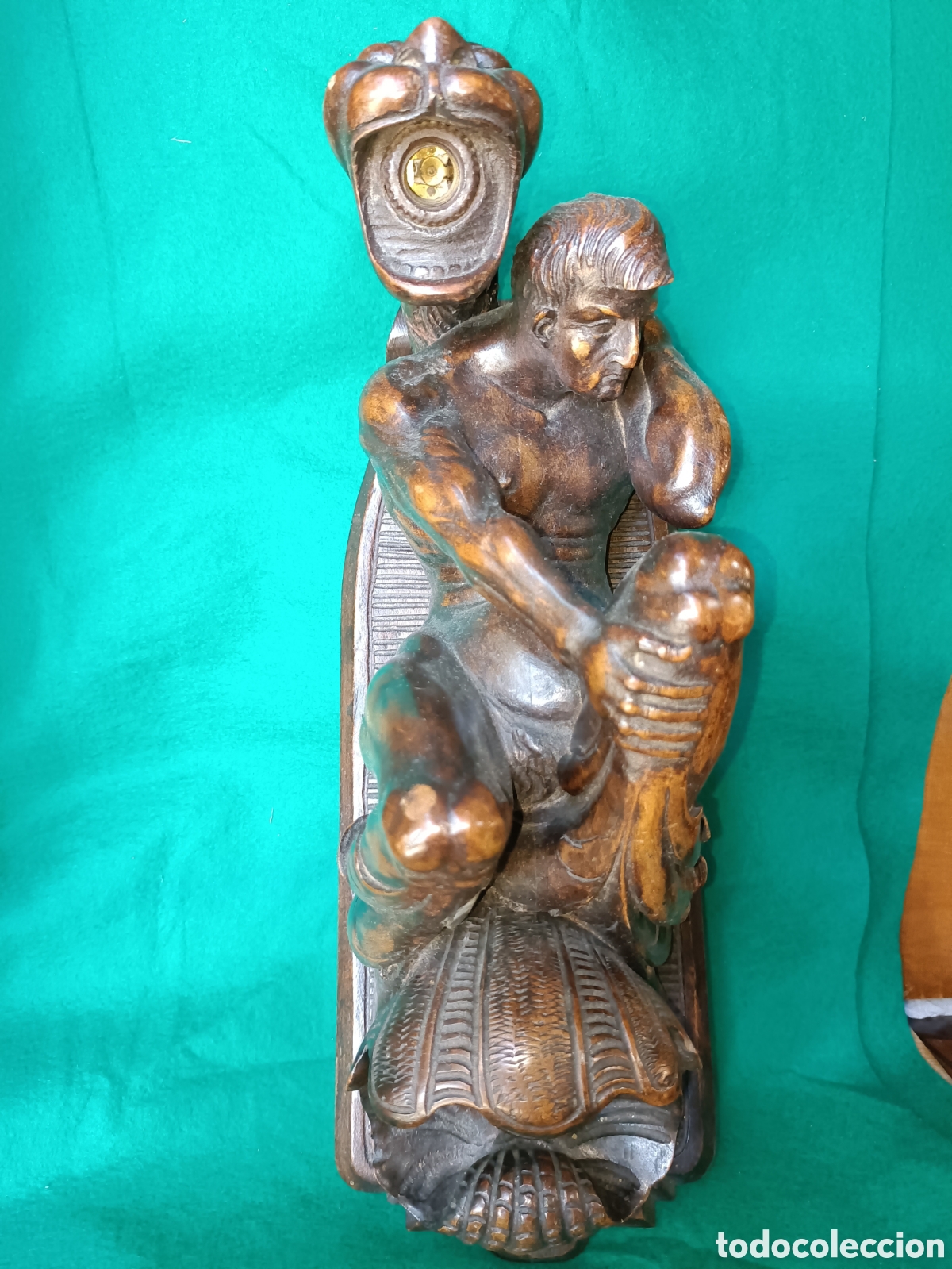 Antig&uuml;edades: Aplique madera antiguo - Foto 10