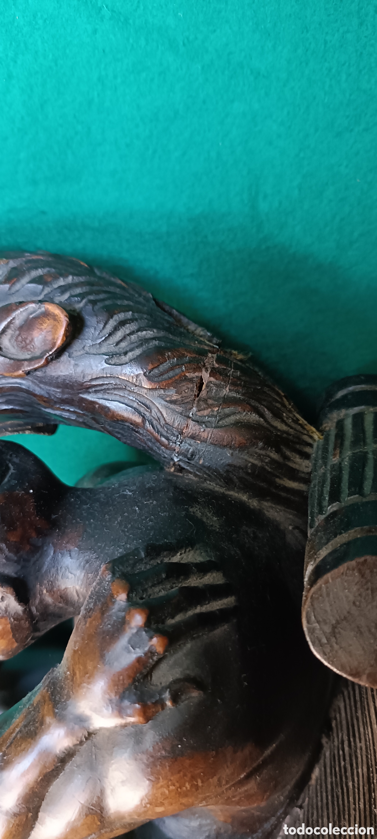 Antig&uuml;edades: Aplique madera antiguo - Foto 13