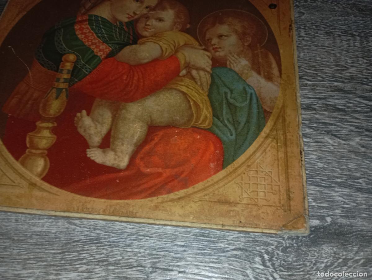 Antig&uuml;edades: Virgen de la silla Rafael Sanzio - Foto 7