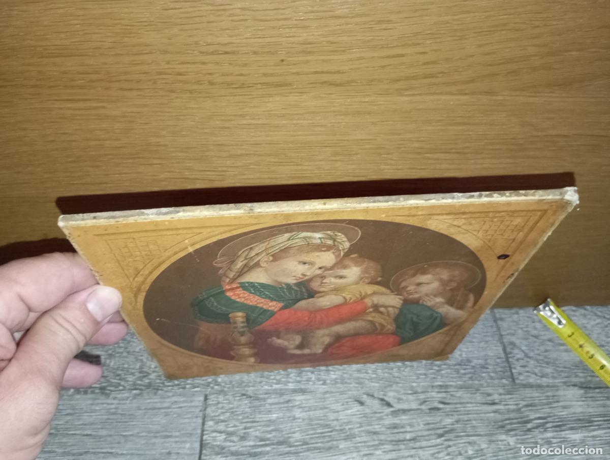 Antig&uuml;edades: Virgen de la silla Rafael Sanzio - Foto 8