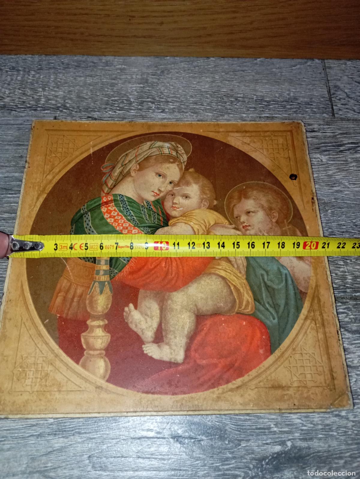 Antig&uuml;edades: Virgen de la silla Rafael Sanzio - Foto 13