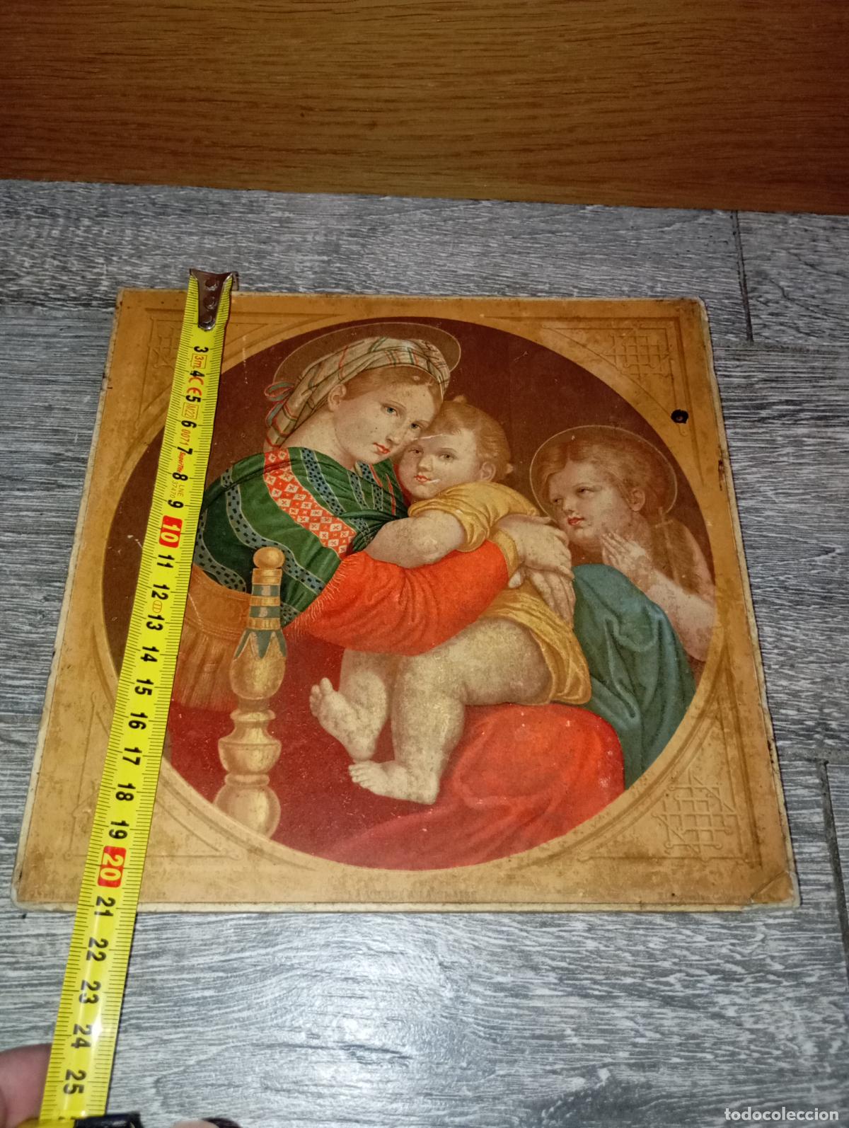 Antig&uuml;edades: Virgen de la silla Rafael Sanzio - Foto 14