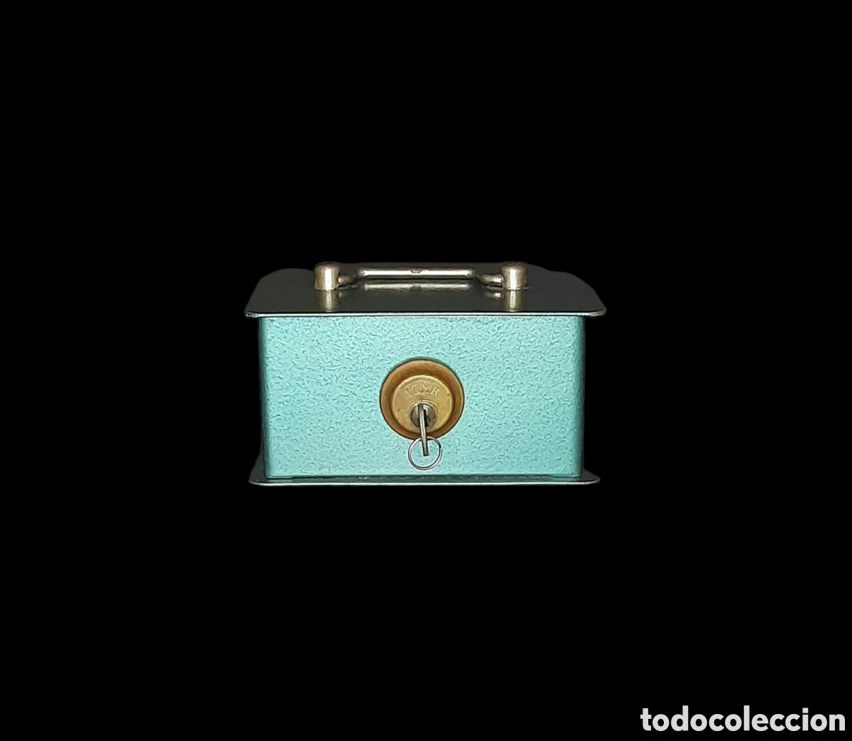 Antig&uuml;edades: Caja de caudales vintage. - Foto 4