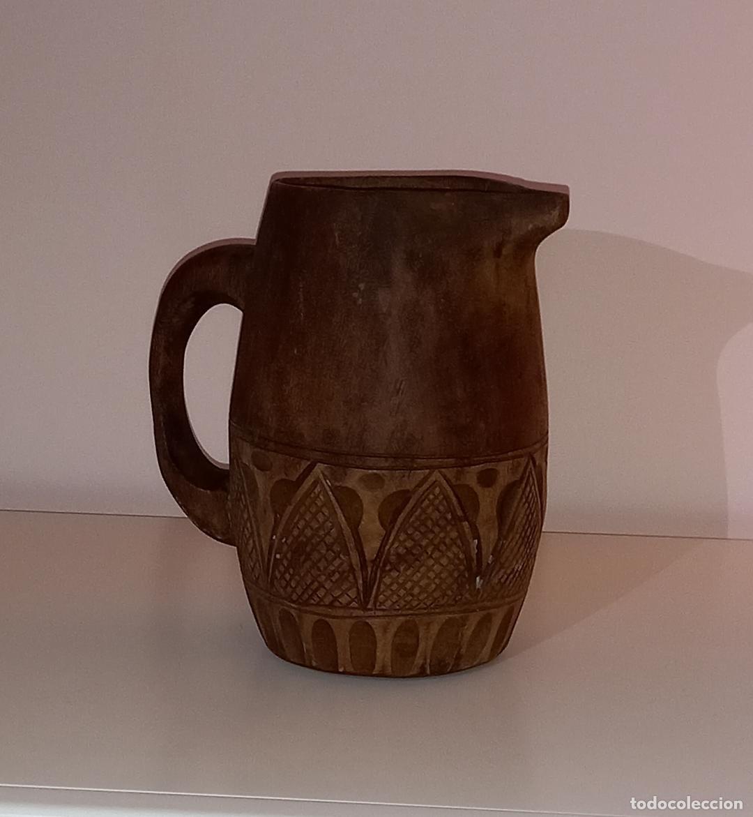 Antig&uuml;edades: Jarra de madera antigua - Foto 2
