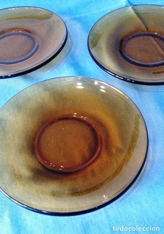 Antig&uuml;edades: 3 platos desayuno Duralex - Foto 2