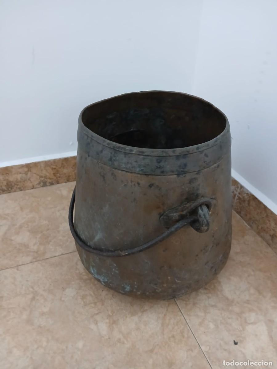 Antig&uuml;edades: ANTIGUA OLLA DE COBRE - Foto 3
